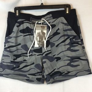 Taddlee Men Swimwear Swim Boxer Bikini Surfing Board Trunk Camo Shorts NWT